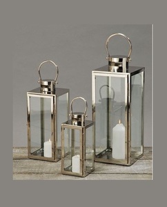 Linterna de Metal Premium con Asa para Iluminación Decorativa en Exteriores, Camping, Jardín y Patio - Product Image 1