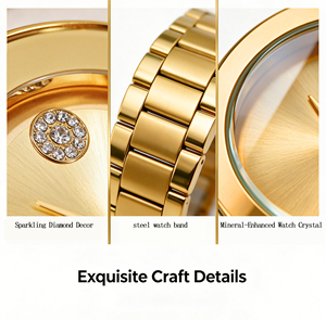 Montres <span class=keywords><strong>pour</strong></span> hommes, montres <span class=keywords><strong>pour</strong></span> femmes, montres à quartz étanches, vente directe d'usine BELBI, montres dans des boîtes en papier - Product Image 5