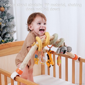 Tumama Enfants Koala Réglable Bébé Arc Landau <span class=keywords><strong>Jouet</strong></span> Avec Doux Suspendus Hochets Bébé Musical Stretch <span class=keywords><strong>Spirale</strong></span> Berceau Mobile <span class=keywords><strong>Poussette</strong></span> <span class=keywords><strong>Jouet</strong></span> - Product Image 6