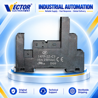 Relais Hongfa 14FF-2Z-C3, 8 broches DPDT, 10A 250VAC, montage sur rail DIN, bornes à vis, 5000VAC pour contrôle industriel HF115F