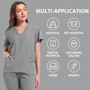 Set di uniformi all'ingrosso per medici e infermieri per saloni di bellezza, ospedali veterinari, cliniche dentistiche e sale operatorie. - Product Image 4