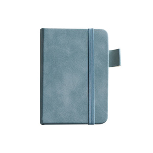 Carnet en cuir A7, bloc-notes de poche, mini carnet portable, petit carnet de réunion style macaron - Product Image 5