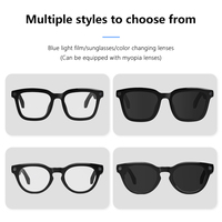 Gafas inteligentes con IA de gran venta, con cámara y función de voz para tomar fotos, grabar videos, escuchar música y hacer llamadas