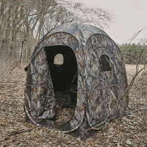 1-2 Person <b>Pop</b>-<b>Up</b> Hunting Blind Tent Durable Polyester Camouflage Shelter for Deer/Turkey Hunting Bird Watching Portable Quick - Product Image 2