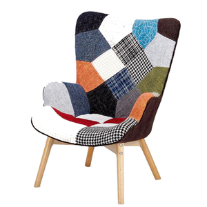 Balcon extérieur Terrasse patio chaises décontractées chaise longue en tissu chambre à coucher mobilier de salon décontracté - Product Image 5