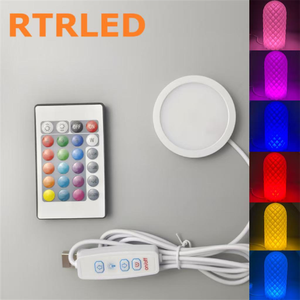 For Bambu Lab Led Lamp Kit 001for Bamboo <strong>Light</strong> Warm White/Multicoour Without Lamp <strong>Shell</strong> Led Round <strong>Light</strong> with Plug for 3d Printer - Product Image 4