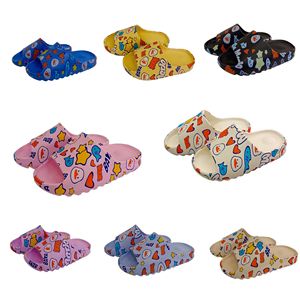 Pantuflas <span class=keywords><strong>de</strong></span> Moda con Suela Gruesa, Unisex, Diseño <span class=keywords><strong>de</strong></span> Graffiti <span class=keywords><strong>de</strong></span> Dibujos Animados, Antideslizantes, Tipo Nube, para Hombre y Mujer - Product Image 2