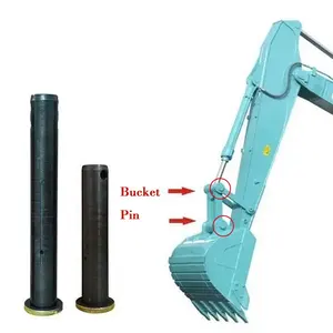 小型挖掘机铲斗连接销适用于PC120 EX120 DX130 60*420 60*500 60*330铲斗销，直径为60毫米