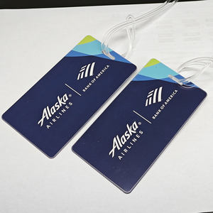 Étiquette de <span class=keywords><strong>bagage</strong></span> à logo personnalisé étiquette de valise en plastique à bas prix en gros avec étiquette nominative pour le voyage - Product Image 2