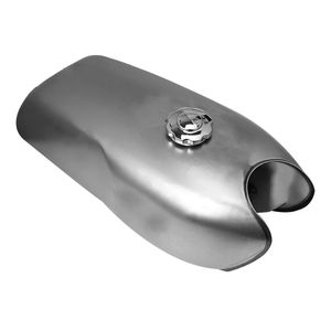 9L Brilliant Blank Style <span class=keywords><strong>Moto</strong></span> Vintage Gas FUEL TANK Cafe Racer avec capuchon avec interrupteur pour HONDA YAMAHA SUZUKI Paint - Product Image 1