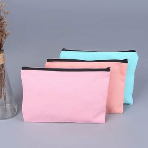 Promotional Cotton Makeup Pouch Canvas Zipper <b>Bag</b> for Cosmetics With Satin Lining <b>Toiletry</b> <b>Bag</b> Custom Logo Canvas Cosmetic <b>Bag</b> - Product Image 2