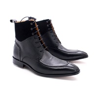 2021 Dernière Collection Bottes Hautes Italiennes en Gros, Cuir Véritable Bottes Mixtes, Chaussures Habillées Oxford pour Hommes pour Fêtes