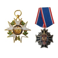 Badge d'honneur personnalisé en aluminium pour le golf, médaille, insigne de vêtement, épingle de revers, badge de ruban personnalisé avec épingle de sécurité