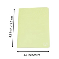 Carnet de notes miniature A6 personnalisé, mignon, portable, pratique, reliure à agrafes, lignes de 7 mm, carnet d'exercices