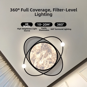 <span class=keywords><strong>Plafonnier</strong></span> LED moderne de style nordique pour <span class=keywords><strong>chambre</strong></span> à <span class=keywords><strong>coucher</strong></span> et bureau - Product Image 4