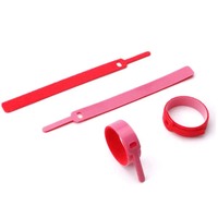 Attaches-câbles réutilisables, sangles de gestion de câbles, bandes de fixation, supports de cordons, organisateur de câbles amélioré pour le bureau et la maison