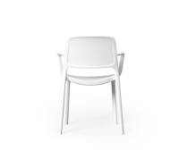 Chaise empilable moderne de jardin extérieur coloré en polypropylène pp Restaurant café chaises de salle à manger chaise en plastique nordique