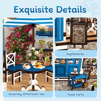 Nouveaux puzzles 3D en bois faits à la main, maison miniature en bois, kit de maison miniature DIY pour la décoration de la maison