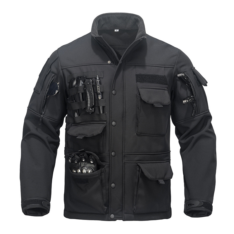 Traje de moto negro