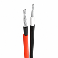 Für PV1-F 4mm² Solar-PV-Kabel DC 1500V Verzinntes Kupfer XLPE-Isolierung LSZH Photovoltaik-Kabel für Solaranlagen