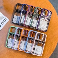 Support d'objectif creux en métal, étui de protection antichoc pour objectif d'appareil photo pour iPhone 18 17 16 15 Pro Max 13 14 12 Pro