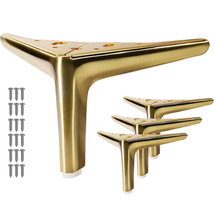 Tùy Chỉnh Chống-Trượt Kim Loại Bàn Chân 100-150Mm Đồ Nội Thất Chân Cho Phòng Ăn Nhà Bếp Phòng Ngủ Phòng Khách Cho Ngoài Trời Bệnh Viện Khách Sạn Sử Dụng - Product Image 4