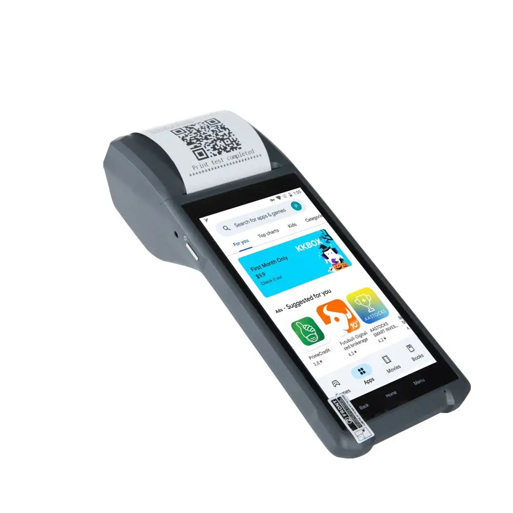 ATP Q8 Handheld Terminal fingerprint Scanner Barcode POS Handheld Terminal