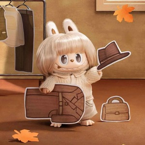 POPMART Labubu the MONSTERS Série Salon de Coiffure Pendentif <span class=keywords><strong>en</strong></span> Vinyle et Peluche Boîte Mystère Breloque <span class=keywords><strong>Mignonne</strong></span> pour Sac Jouets Surprise de Collection Cadeau - Product Image 5