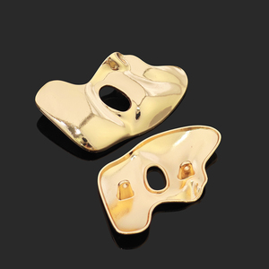Botones de Costura Personalizados de Fábrica, Botones Irregulares para Ropa con Forma de Concha Marina, Estrella de Mar y Otras Formas Especiales, Botones Metálicos con Vástago para Prendas - Product Image 5