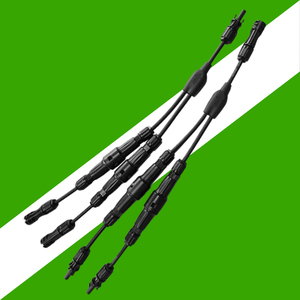 Cable de Conexión Solar en Forma de Y, Impermeable IP68, Macho/Hembra, con Fusible de 15A/20A/25A, Solución para Sistemas de Energía Solar - Product Image 1