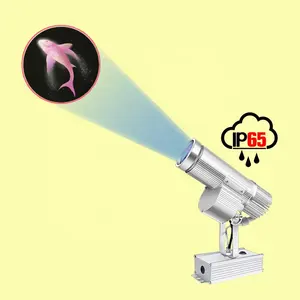 Outdoor IP65 LED Advertising Lights Rotating Gobo Logo Projector