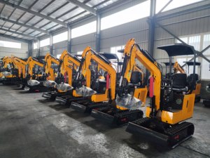 รถขุดขนาดเล็ก เครื่องยนต์ KOOP เกียร์รถขุด ปั๊มไฮดรอลิก KYB รถขุดแรงบิดสูง - Product Image 5