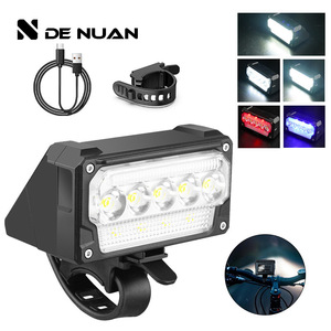 Luz Delantera para Bicicleta De Nuan, LED Recargable, Resistente al Agua IPX4, para Ciclismo Nocturno - Product Image 1