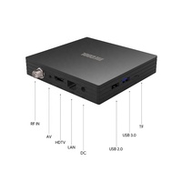 MECOOL KT1 DVB S2 S905X4-B 2G 16G Android 10 ATV boîte de télévision Soutien DVB-S/S2 BlueT4.2 lecteur Multimédia 2.4G/5G Wifi Intelligent décodeur