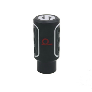 Car Gear <b>Knob</b> Aluminium Alloy Silver Black Manual Automatic <b>Shift</b> Head 17 Universal Fit - Product Image 4