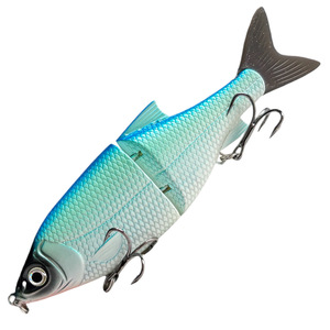 Leurre Articulé Rigide ABS 2 Sections 12,5cm/28g Coulant pour la Pêche au Bar et au Brochet en Rivière et en Lac - Product Image 5