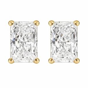 Anillo de Diamantes Radiant Studs - Oro de 9k, 14k y 18k - Product Image 3