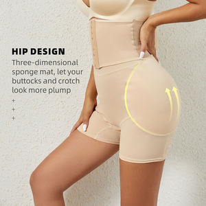 Fajas posparto para reducir el <span class=keywords><strong>abdomen</strong></span> y la cintura moldeador de cuerpo de mujer adelgazante para mujer ropa interior Sexy Push up Control bragas - Product Image 4