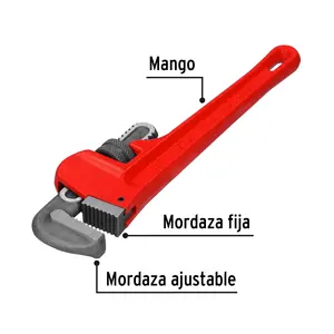 Master con 16 unità Stilson chiave 10 'malleabile in ferro corpo, Pretul - Product Image 2