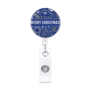 Bobine de porte-Badge d'identité de conception personnalisée, enrouleur de Badge rétractable de noël, enrouleur de Badge en forme de Logo personnalisé Offre Spéciale en ligne - Product Image 5