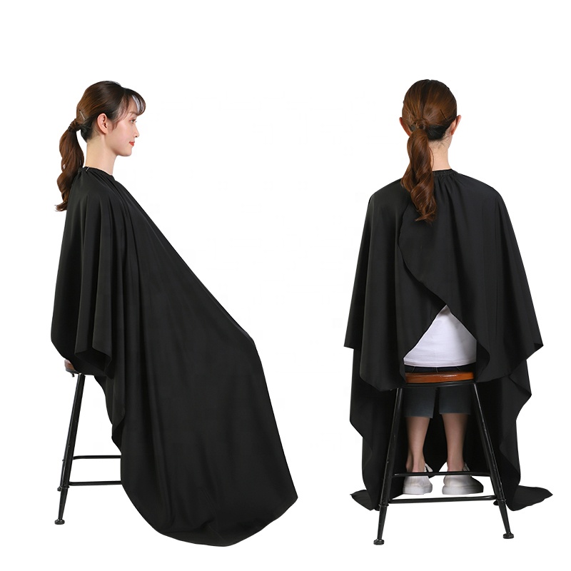 Профессиональная накидка для парикмахерской из полиэстера, на заказ