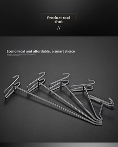 Supermarket Cardboard <b>Display</b> Rack with Metal <b>Hooks</b> for Shop - Product Image 2
