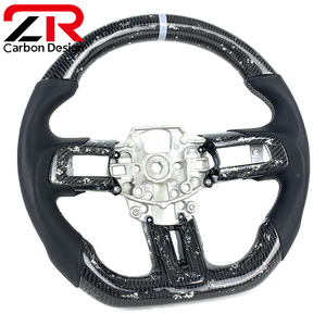 Volante Calefactable de Fibra de Carbono para <span class=keywords><strong>Ford</strong></span> <span class=keywords><strong>Mustang</strong></span> Sexta Generación S550 Coupé GT <span class=keywords><strong>V8</strong></span> RS 350 500 Shelby <span class=keywords><strong>Mach</strong></span> <span class=keywords><strong>1</strong></span> RTR 2015-2023 - Product Image 6