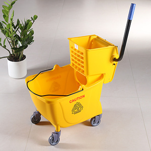 Seau de vadrouille en plastique industriel commercial de <span class=keywords><strong>grande</strong></span> capacité 24L/32L avec <span class=keywords><strong>essoreuse</strong></span> pour la maison et le bureau - Product Image 1