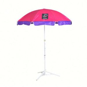 Sombrilla de Playa Plegable de Alta Calidad en Hierro/Acero Inoxidable, con Logotipo Personalizado, para Exteriores, Camping, Patio, Manual, Promocional - Product Image 5