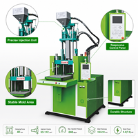 Máquina de Moldeo por Inyección Vertical de Plástico con Mesa Rotatoria y Servomotor de Ahorro Energético, Fuerza de Sujeción de 392KN/40 Toneladas, 2-4 Estaciones, Alta Producción