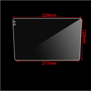 2025 Aksesori Mobil Baru Radio Android kaca Tempered 7 inci 9 10 inci pelindung tampilan sistem Audio Film layar sentuh - Product Image 5