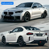 YICKU Kit de carrosserie en Fiber de carbone sèche pour BMW M2 G87 2023 + mise à niveau CMST Style pièces automobiles lèvre avant diffuseur arrière jupes latérales