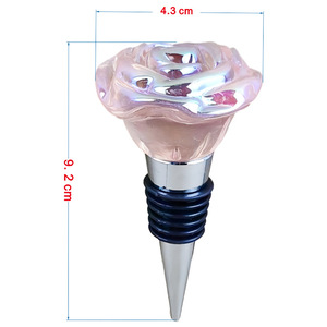 Rose Wine Stopper Silicone Sealing Bottle Stopper For Red Ros Wine Kitchen Gadget - Product Image 4