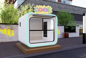 Sang Trọng Kết Cấu Thép Di Động Không Gian Sống Phòng Viên Nang Homestay Pod Giường Khách Sạn Nhà Với Nhà Vệ Sinh - Product Image 4